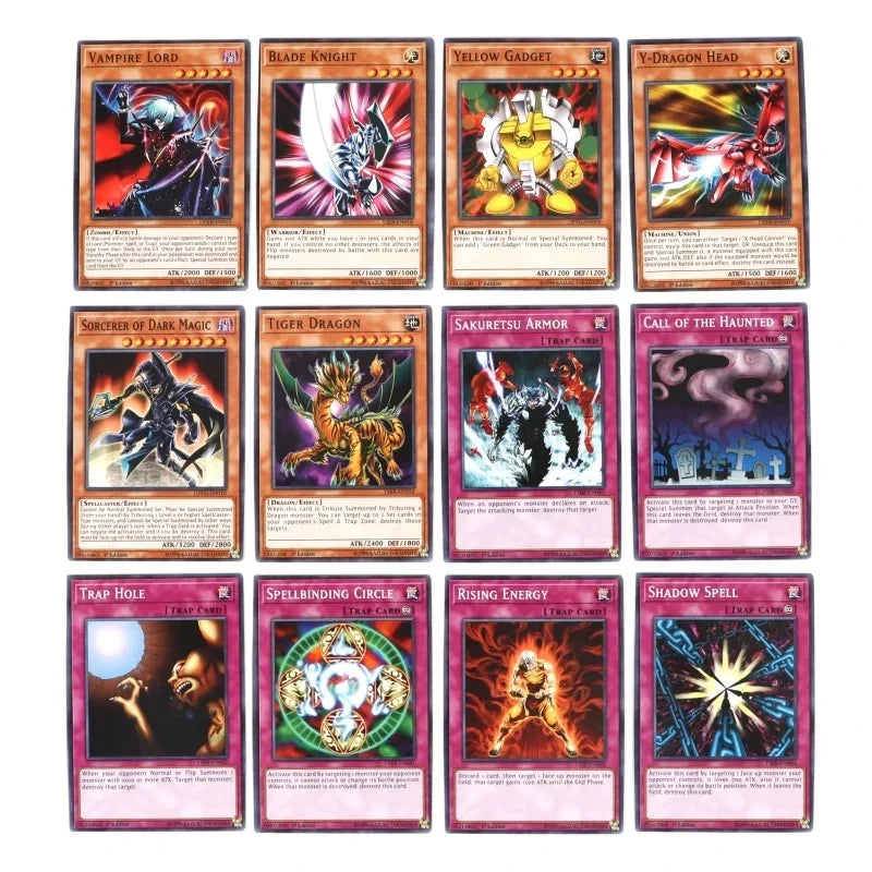 Original YuGiOh Structure Deck: Rise of the Blue-Eyes Asian/IDark Magicians/Hero Swordsoul Tactical-Try Deck Rescue Ace English
