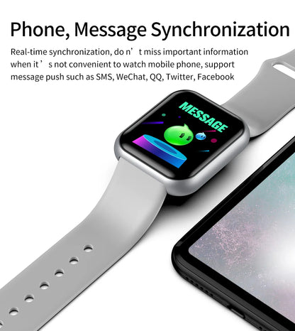 D20 Smart Watch Sport Fitness Tracker Pedometer Smartwatch for Men Women Digital Wristwatch Y68 Pro6 Gift