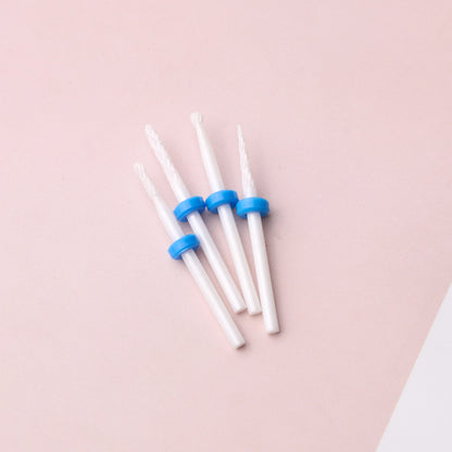 LadyMisty Ceramic Nail Drill Bit Milling Cutter For Manicure Pedicure Nail Files Buffer Nail Art Equipment Accessory