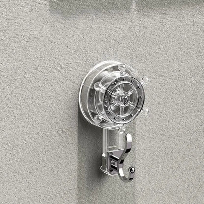Fashion Powerful Suction Cup Hooks Vacuum Reusable Shower Hooks Heavy Duty Clothes Hook Traceless Clothes Hook