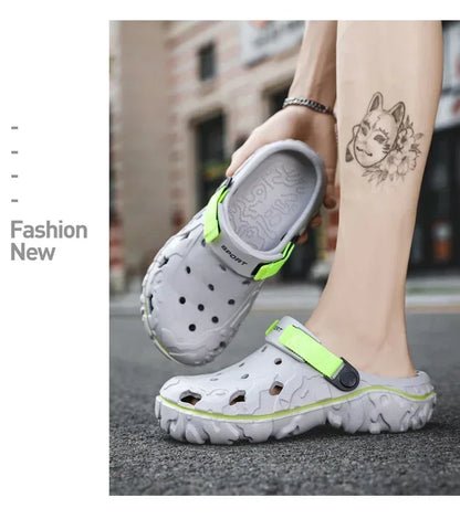 Factory Cheap EVA Men's Clogs Shoes Lightweight Wholesale Plastic Clog Men Beach Working Sandals with Men Clogs&Mules Big Size47