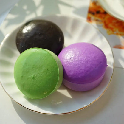 Purple Soft Potato Pinch Toy - Fun Custard Bun Sticky Small Cake, Slow Rebound Decompression Toy, Party Gift Candy Color