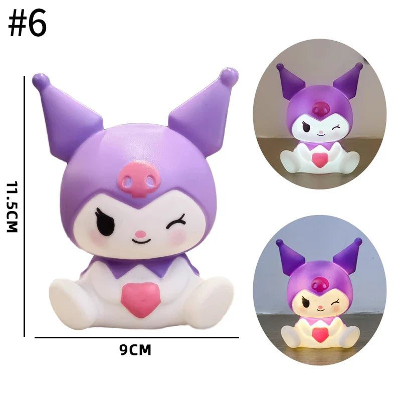 Hello Kitty Night Light Cartoon Kitty Lamp Bedside Sleeping Reading Light Home Desktop Home Decorations Party Favors Gift
