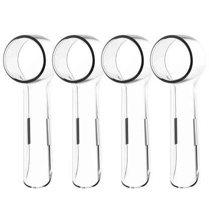 Toothbrush Dustproof Covers Caps Compatible with Braun Oral B Electric Toothbrush Round Replacement Brush Heads Series Protector