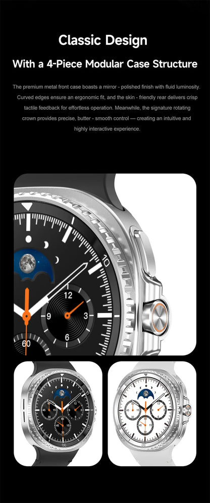 Weather Smart Watch Blue Tooth Call Watches Heart Rate Waterproof SmartWatch Voice Assistant NFC Sport Fitness Music Bracelet