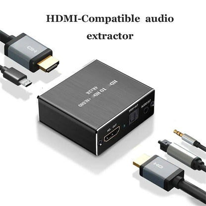 HDMI-Compatible Audio Extractor Stereo Audio Converter 3.5mm 4k X 2k Audio Splitter Adapter For PS4 TV DVD Home Theater