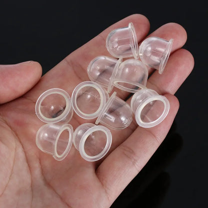 10pcs 19/22mm Fuel Pump Carburetor Primer Bulb For Chainsaws Blower Trimmer Brushcutter Universal Replacement Accessories