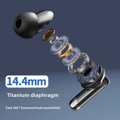 New Bluetooth headset Wireless Headphones Sport Earphones Waterproof Noise Reduction in-ear Wireless Earbuds With Mic For phones