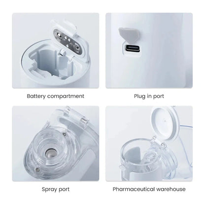Medical Silent Mesh Nebulizer Handheld Asthma Inhaler Atomizer Children Health Care Mini Portable Nebulizer Humidifier