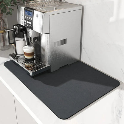 Super Absorbent Kitchen Tableware Impermeable Drainage Mat Heat Insulation Non-slip Pad Tableware Mats Coffee Dish Drying Mat