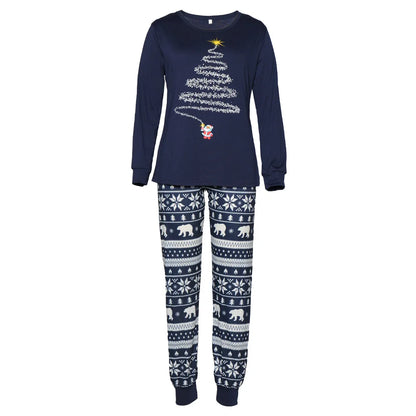 Christmas Look Pajamas Set Mom Dad Kids Dog Matching Pyjamas Cute Elf Print Sleepwear Soft Loose 2 Pieces Suit Xmas Wear Pijamas