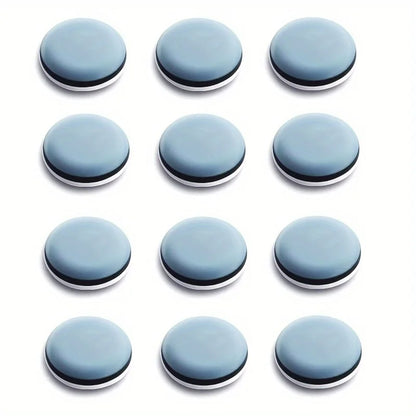 12pcs Heavy Duty Floor Sliders - Easily Move Furniture & Carpets with 20mm/0.79in Feet Gliders!