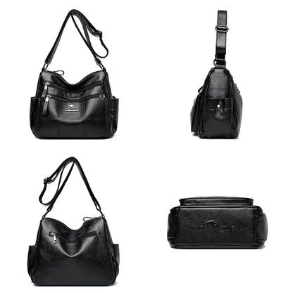 Genuine Brand PU Leather Sac Luxury Handbags Women Bags Designer Shoulder Crossbody Hand Bags for Women 2022 Purses and Handbags