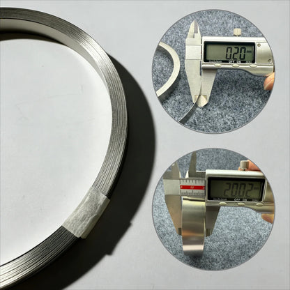 5M/ Roll Nickel Strip for 18650 Battery Cell Welding - Compatible with Spot Welding Machines, for DIY Battery Packs
