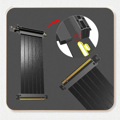 Riser Cable PCI For EXPRESS 16X Flexible Cable Card High Speed Extension Port Adapter Card PCIe 3.0 X16 Riser For GPU