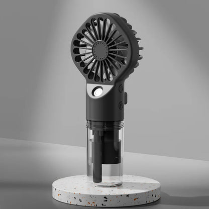Baby 3 Speeds Stroller Mini Fan With Light Portable USB Charging Fan Mobile Phone Holder Stroller Accessories Baby Newborn Items