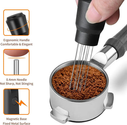 Magnetic Wdt Tool Espresso with, Espresso Distribution Tool Espresso Accessories for Breville Ninja Luxe Cafe Accessories