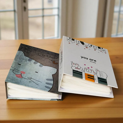 The Cartoon Cover Album Is Exquisite. It Can Hold 100 6-inch Photos And Is Suitable For Family Memory Storage And Collection