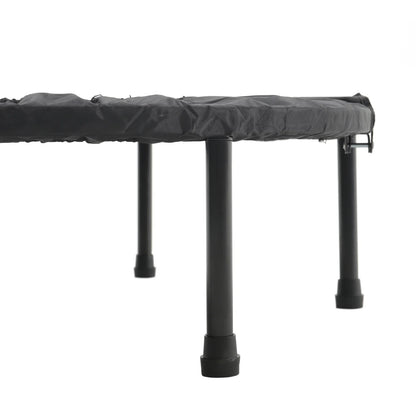 【Breeins】Folding Trampolines Fitness Indoor Exercise Workout Rebounder Sport Trampoline Handle Trampoline for Adults Jumping