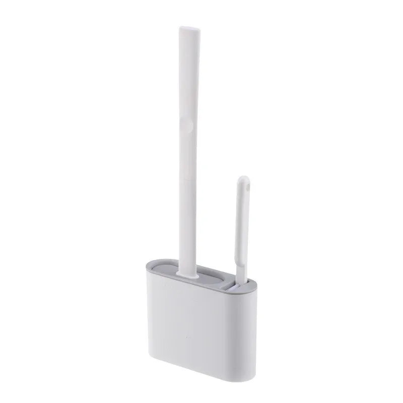 Toilet Brush with No Dead Corners, a Brush Tool for Household Toilet Washing, Wall Mounted Toilet Cleaning Set