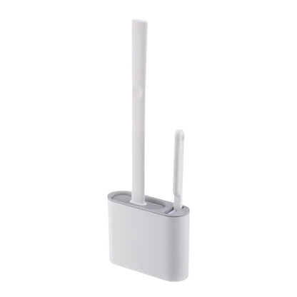 Toilet Brush with No Dead Corners, a Brush Tool for Household Toilet Washing, Wall Mounted Toilet Cleaning Set