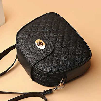 Riding backpack for ladies, stylish and fashionable casual women's double-shoulder bag, lightweight and large-capacity handbag f