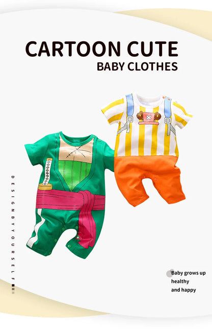 Toddler Anime Cosplay Dragon DBZ Costume Baby Boy Girl Romper Kid Demon Slayer Baby Clothes Newborn Onesie Jumpsuit 0-18 Months