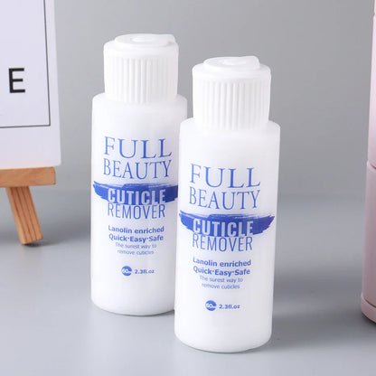 60/30ml Nail Cuticle Remover Softener Liquid Exfoliator Cuticle Oil Treatment Manicure Soften Dead Skin for Pedicure Nails Care