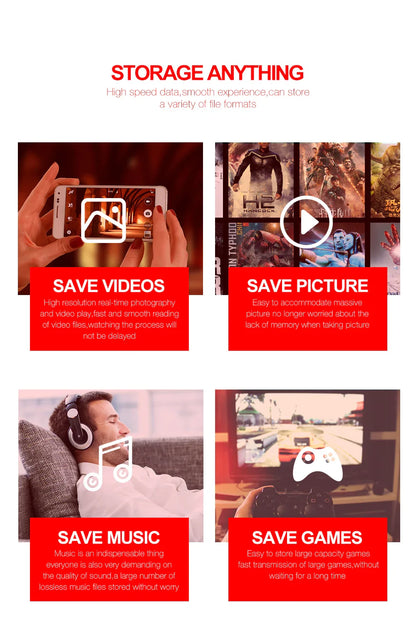 100% Original SanDisk Micro tf SD Card Class 10 TF Card 32GB 64GB 128GB Memory Card for Phone Tablet Flash Card