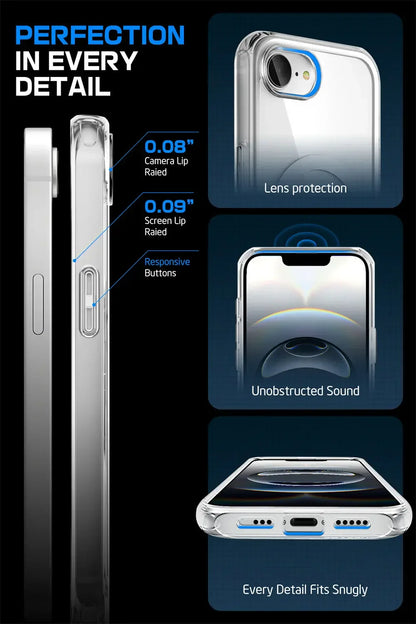 SUPCASE For iPhone 16E For iPhone 17E Case 6.1" UB Mag Slim Shockproof Protective Magnetic Phone Case Compatible with MagSafe