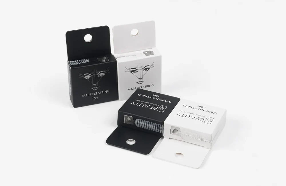 Marker Thread Tattoo Brows Tattoo Thread Eyebrow Semi Permane Ruler Auxiliary Line Drawing With Ink Positioning Mapping Line