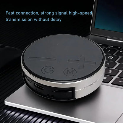 Bone Conduction Desktop Wireless Speaker with suction cups for secure attachment. Wireless TWS speaker, compatible with lanyard