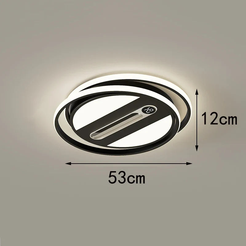 LED ultra-thin ceiling light, modern and simple living room lighting fixture, 2026 new atmospheric rectangular bedroom light
