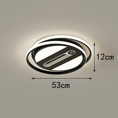 LED ultra-thin ceiling light, modern and simple living room lighting fixture, 2026 new atmospheric rectangular bedroom light