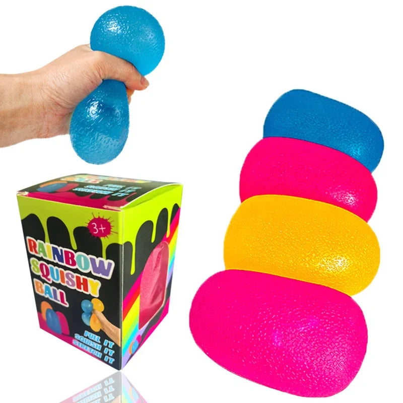 Mini Candy Plastic Pinching and Stress Relief Tool Maltose Pinching Stress Relief Toy Soft, Skin Friendly,Durable Party Favors