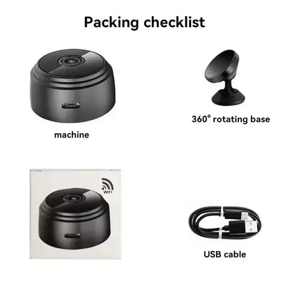 A9 WiFi Mini Camera Recorder Security MonitoringWireless Video Mini Camera Recorder Voice CameraSmart Home For Infants And P