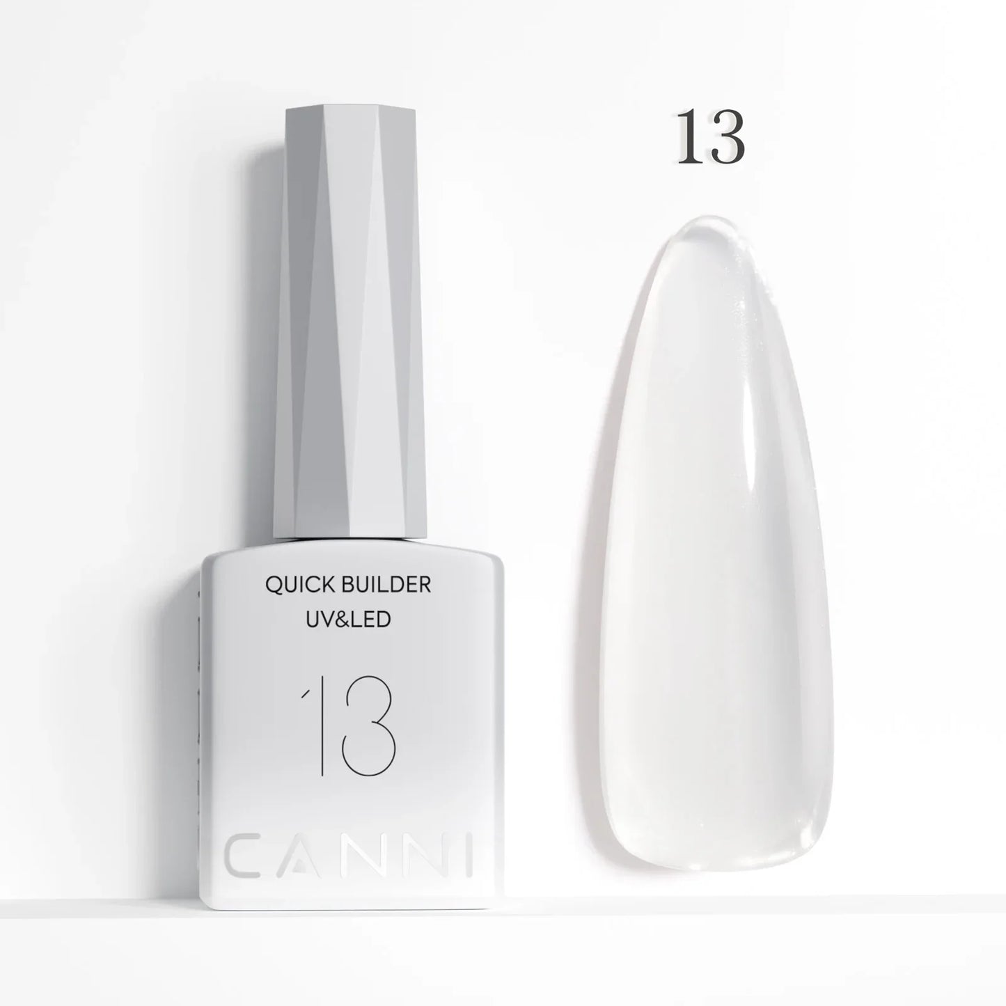CANNI Nail Gel Polish HEMA/TPO FREE Extension UV Gel Builder Nail Gel In Bottle Semi Permanent Rubber Base Self-leveling Gel
