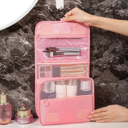 Multifunctional travel hook wash bag cosmetics storage bag