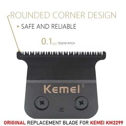 Original Replacement Blade for Kemei KM-2299 Clipper Professional Hair Trimmer Cutting Knife Head Parts Accessories