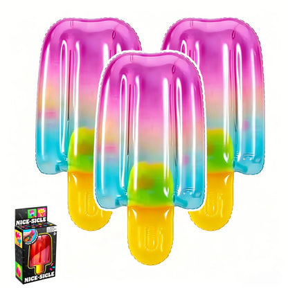 Schylling Needoh Nice Cube Sensory Nice-Sicle Stress Relief Squishy Cube Anti-Anxiety Squeeze Object for Focus ADHD Population