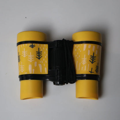 4x30 Binoculars Plastic Children Colorful Lightweight for Kids Contemporary Styling Compact Eyepiece Optical
