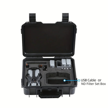Suitable for DJI 5 Pro Storage Case, 5 Pro Explosion-Proof Case, Portable Hard-Shell Large Capacity Case
