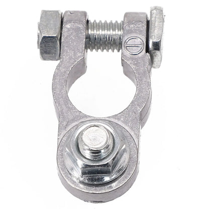 1 Pair Battery Terminal Clamp Zinc Alloy Positive & Negative Pole Auto Car Screw Connector Car Battery Terminal Clamp