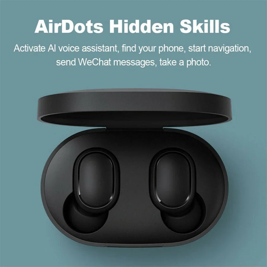 TWS A6S Headset Wireless Earphones Bluetooth Headphones Sport LED Display Touch Stereo Fone Bluetooth Earbuds for Xiaomi Huawei