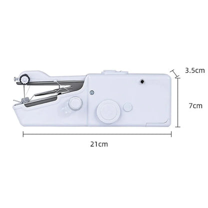 Portable Sewing Machine Manual Handheld Rope-free Electric Quick Build DIY Apparel Supplies Arts Crafts Home Garden Mini