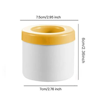 Silicone Ice Cube Mold Round Ice Bucket Summer Homemade DIY Refrigerator Freeze Ice Maker Creative Ice Cube Mold Barware Tools