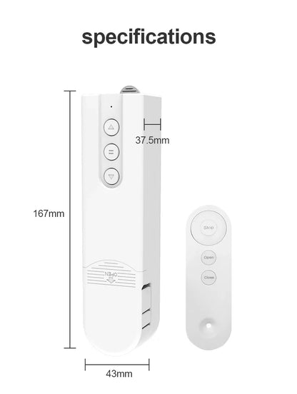 Tuya Smart Blind Motor USB Wifi  Automatic Electric Roller Shutter Shadows App Control Lifting Curtain Opening Closing Driver