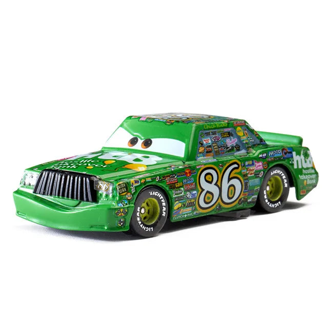 Cars toy Pixar Cars Toy Lightning McQueen Jackson Storm Mater Sally Sheriff 1:55 Diecast Model Car Toy Children Birthday Gift