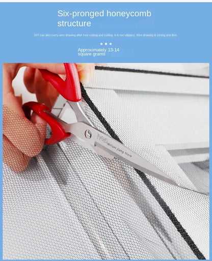 DIY Mosquito Net for Bed Window Home Textile the Mesh Indoor Self-adhesive Anti-insect and Fly Screen Curtains Garden