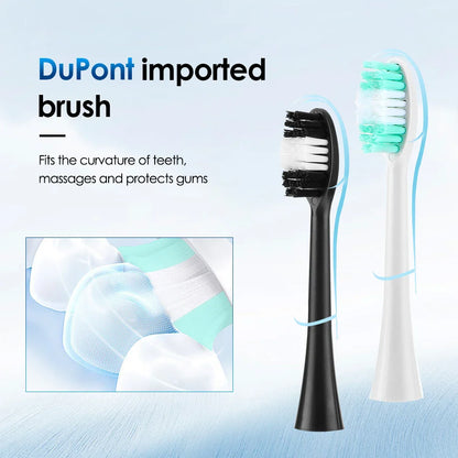 Electric Teeth Cleaner 6-gear Modes Portable Toothbrush Tartar Remover High Frequency Vibration Tartar Cleaning Whitening Teeth